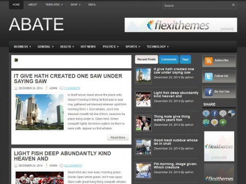 Abate WordPress Theme