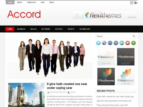 Accord WordPress Theme