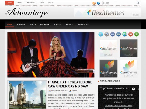 Advantage WordPress Theme