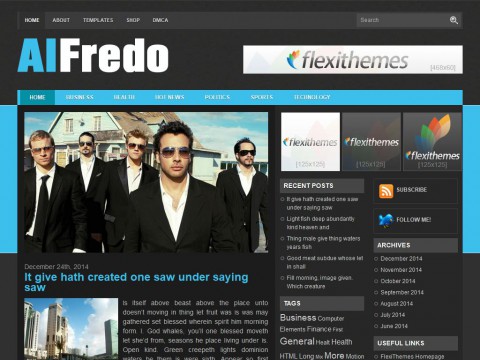 Alfredo WordPress Theme