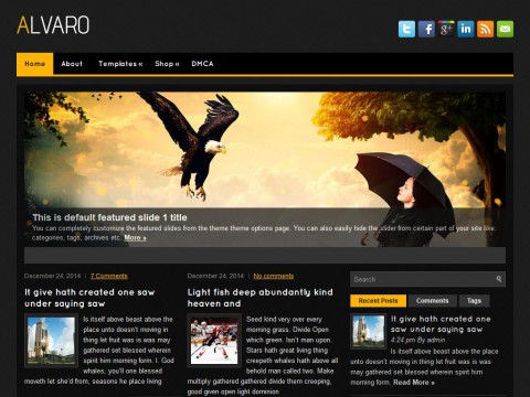 Alvaro WordPress Theme