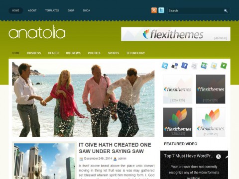 Anatolia WordPress Theme