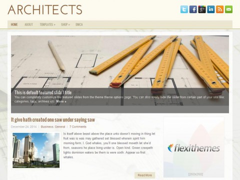 Architects WordPress Theme