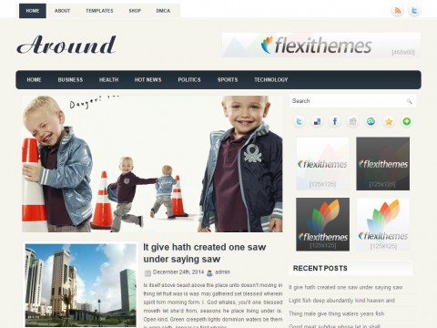 Around WordPress Theme