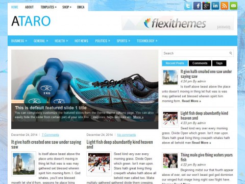 Ataro WordPress Theme