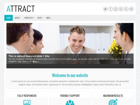 Attract WordPress Theme