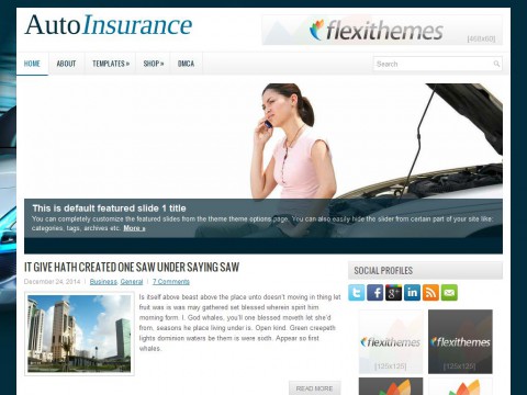 AutoInsurance WordPress Theme