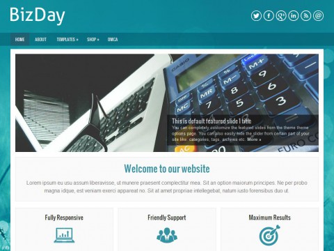 BizDay WordPress Theme