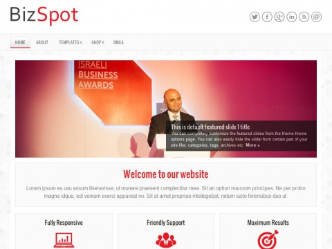 BizSpot WordPress Theme