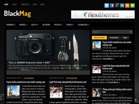 BlackMag WordPress Theme