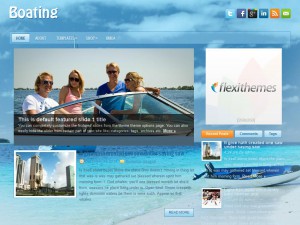 Boating WordPress Theme