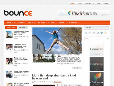 Bounce WordPress Theme