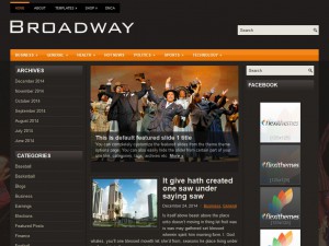 Broadway WordPress Theme