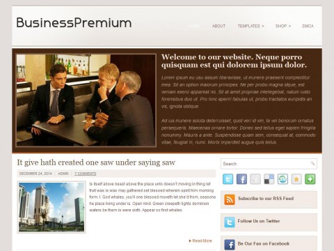 BusinessPremium WordPress Theme