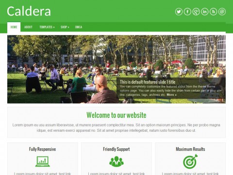 Caldera WordPress Theme