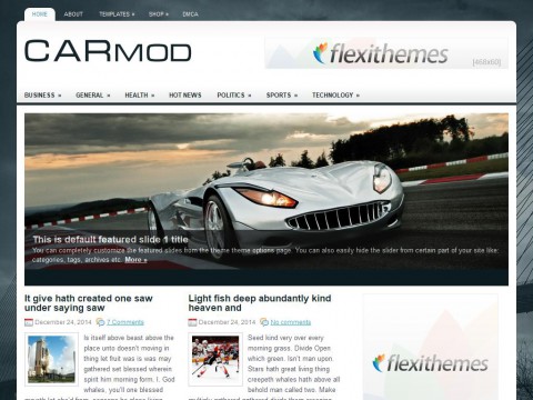 CarMod WordPress Theme