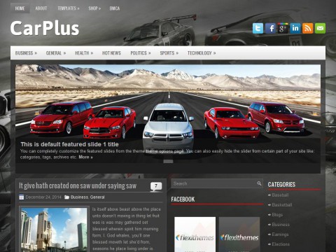 CarPlus WordPress Theme