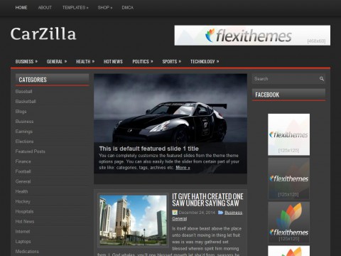 CarZilla WordPress Theme