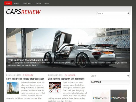 CarsReview WordPress Theme