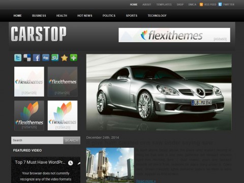 Cars Top WordPress Theme