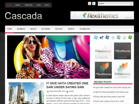 Cascada WordPress Theme