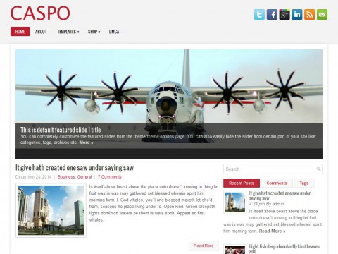 Caspo WordPress Theme