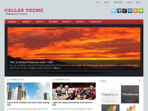 Cellar WordPress Theme