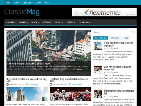 ClassicMag WordPress Theme