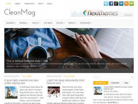 CleanMag WordPress Theme