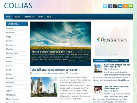 Collias WordPress Theme