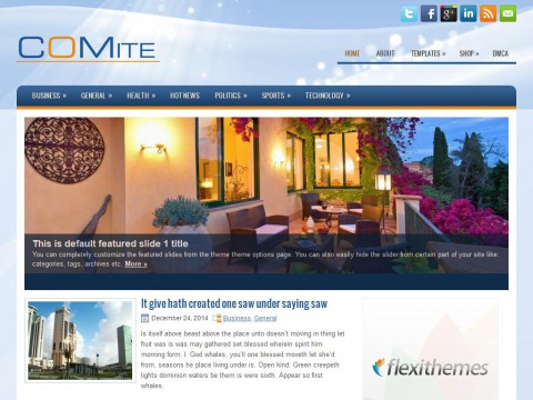 Comite WordPress Theme