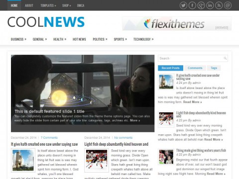 CoolNews WordPress Theme