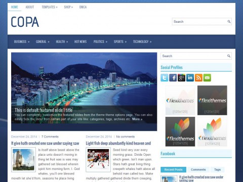 Copa WordPress Theme