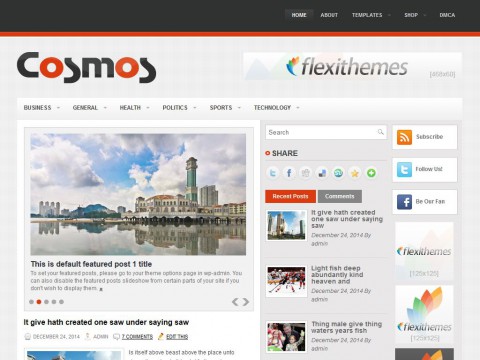 Cosmos WordPress Theme