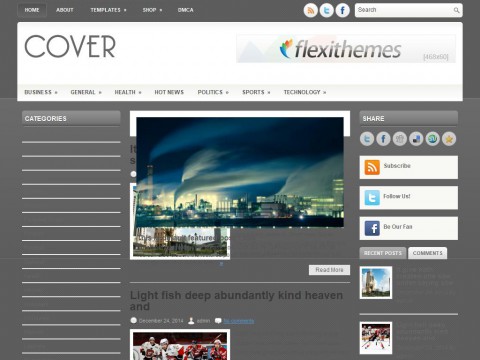 Cover WordPress Theme