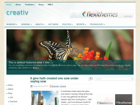 Creativ WordPress Theme