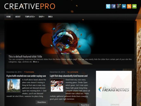 CreativePro WordPress Theme
