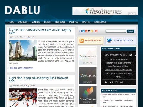 Dablu WordPress Theme