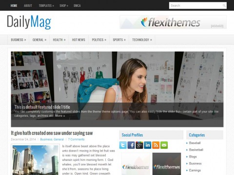 DailyMag WordPress Theme