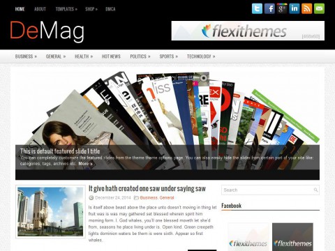 DeMag WordPress Theme