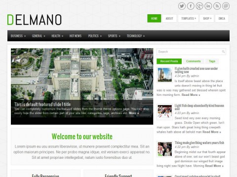 Delmano WordPress Theme