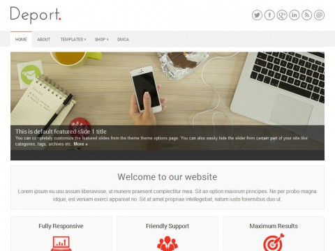 Deport WordPress Theme