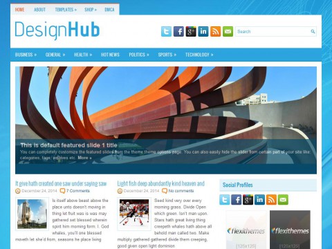 DesignHub WordPress Theme