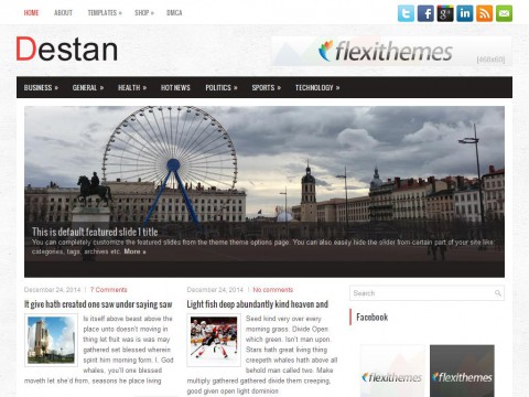 Destan WordPress Theme