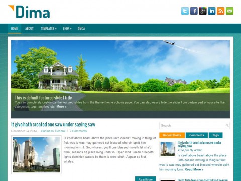 Dima WordPress Theme