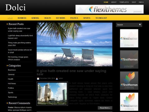 Dolci WordPress Theme