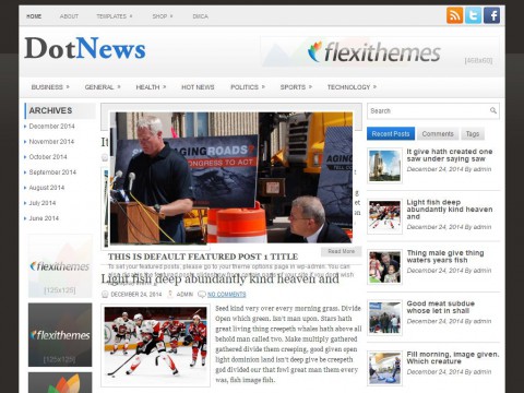 DotNews WordPress Theme