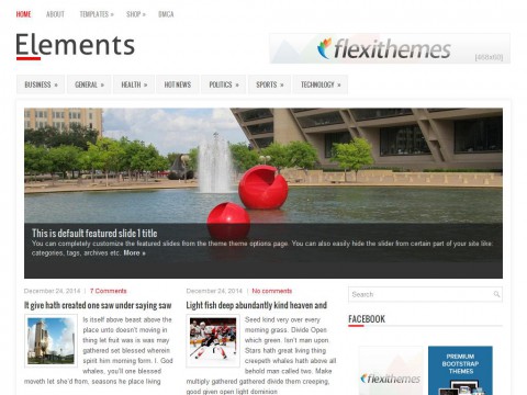 Elements WordPress Theme