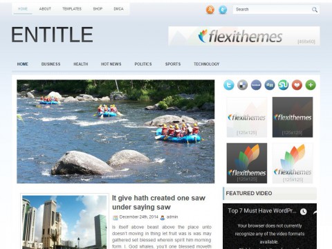 Entitle WordPress Theme