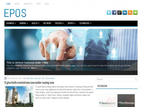 Epos WordPress Theme